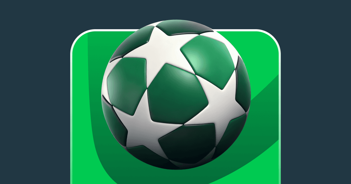Stake.dk kampagnegrafik for Champions League-kampagne