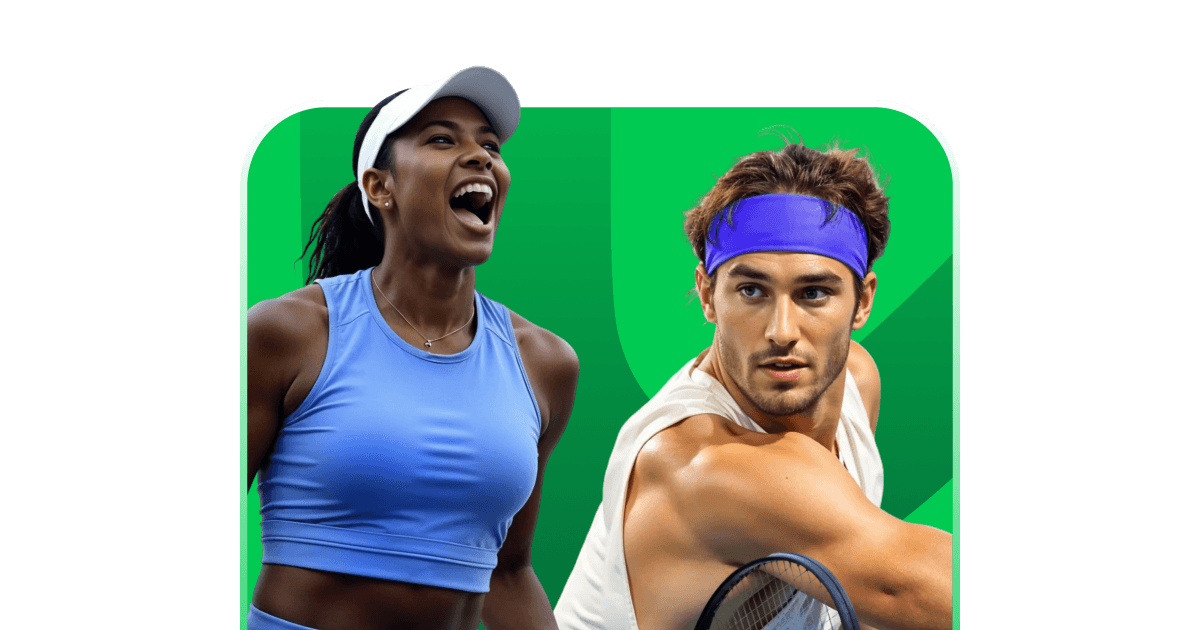 Stake.dk kampagnegrafik for tennis-refusion ved tiebreak i sidste sæt