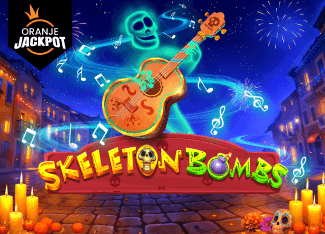 Skeleton Bombs - Oranje Jackpot spilleautomat